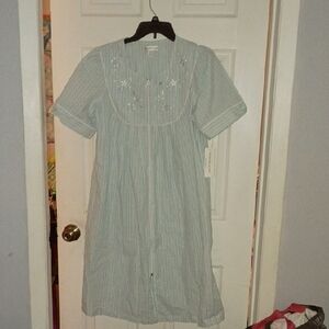 Miss Elaine Pastel Striped Dress